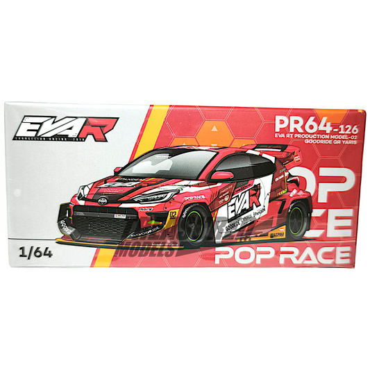 Pop Race GoodRide GR Yaris EVA RT Production Model-02 PR640126 1/64 Diecast