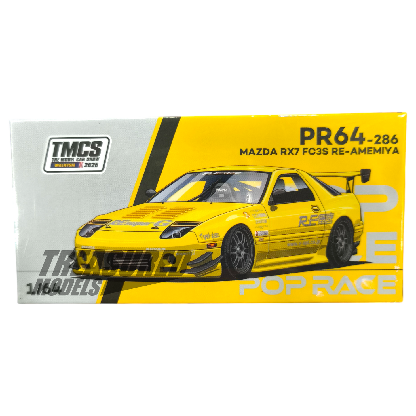 任天堂 - FC3S 京商 ミニカー | 京商オリジナル 1/64 頭文字D マツダサバンナRX