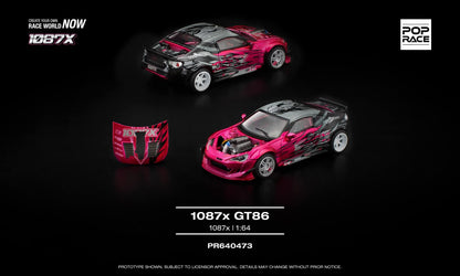 Pop Race Toyota GT86 1087x PR640473 1/64 Diecast