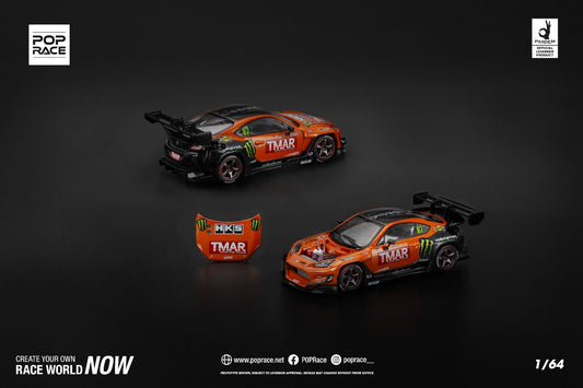 Pop Race Toyota Pandem GR86 Daigo Saito Formula Drift Japan 2022 PR640265 1/64 Diecast