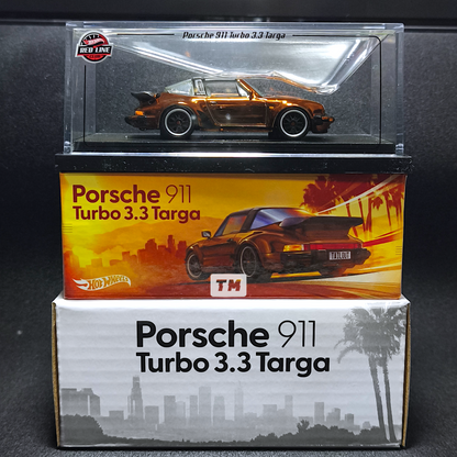 Hot Wheels Porsche 1988 911 Targa Turbo Spectraflame Brown 2026 RLC 1/64 Diecast