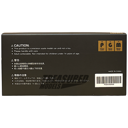 PGM Porsche 356 Black PGM-640406 1/64 Diecast