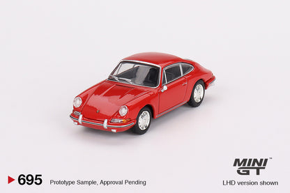 Mini GT Porsche 901 1963 Signal Red MGT00695 1/64 Die Cast