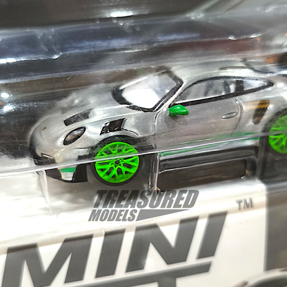 Mini GT CHASE Porsche 911 992 GT3 RS Tribute to Carrera RS Package Blister Packaging MGT00827 1/64 Diecast