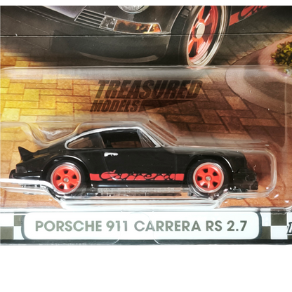 Hot Wheels Porsche 911 Carrera RS 2.7 Black 2025 Premium Boulevard 1/64 Die Cast