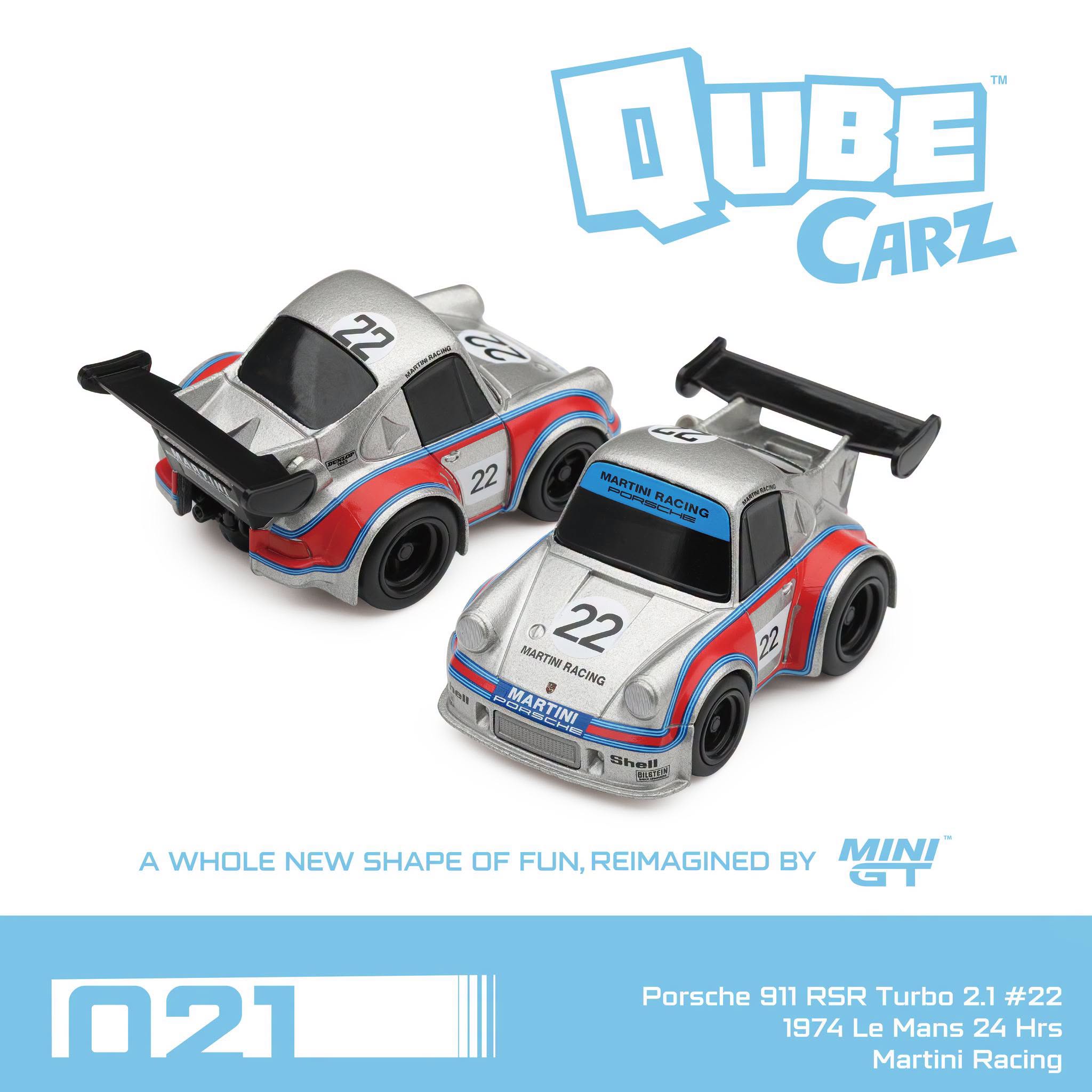 Pre-Order] Qube Carz Porsche 911 Carrera RSR Turbo 2.1 #21 Le Mans