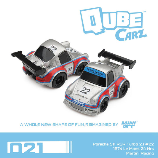 [Pre-Order] Qube Carz Porsche 911 Carrera RSR Turbo 2.1 #21 Le Mans 1974 021 QZ00801-BL 1/64 Diecast