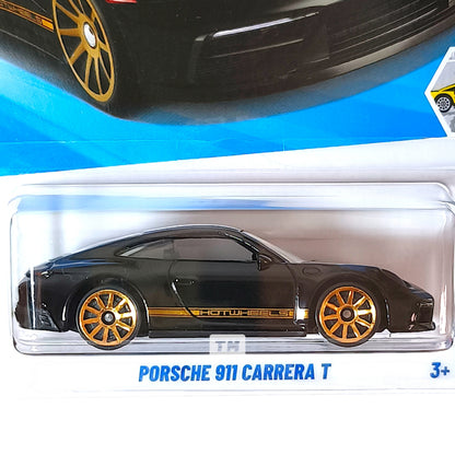 Hot Wheels Porsche 911 Carrera T Black 2026 Basic 1/64 Diecast
