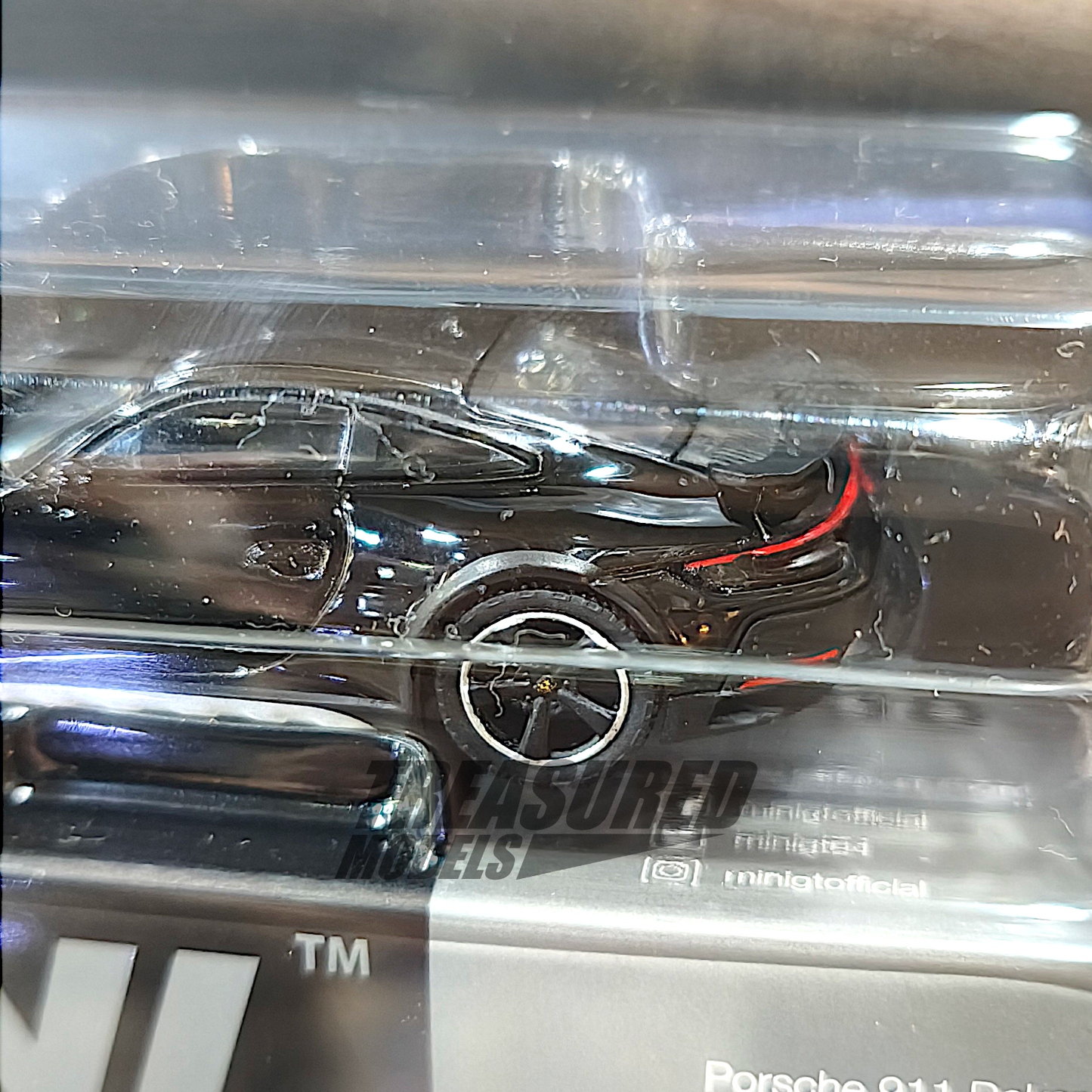 Mini GT Porsche 911 Dakar Black Blister Packaging MGT00958 1/64