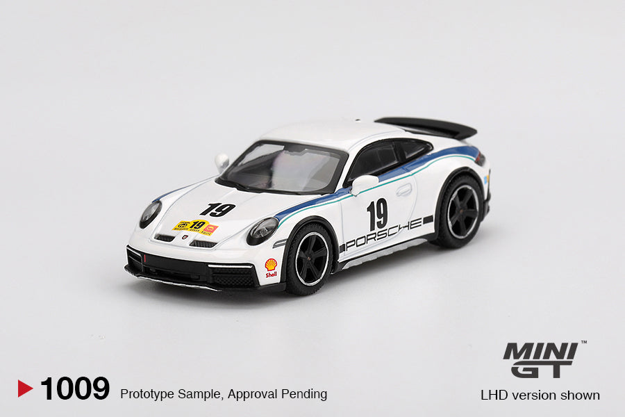 Mini GT Porsche 911 Dakar Rally 1974 Blister Packaging MGT01009 1