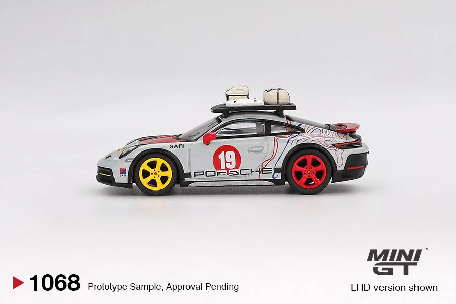 *Pre-Order* Mini GT Porsche 911 Dakar Uncle Rally MGT01068 1/64 Die Cast