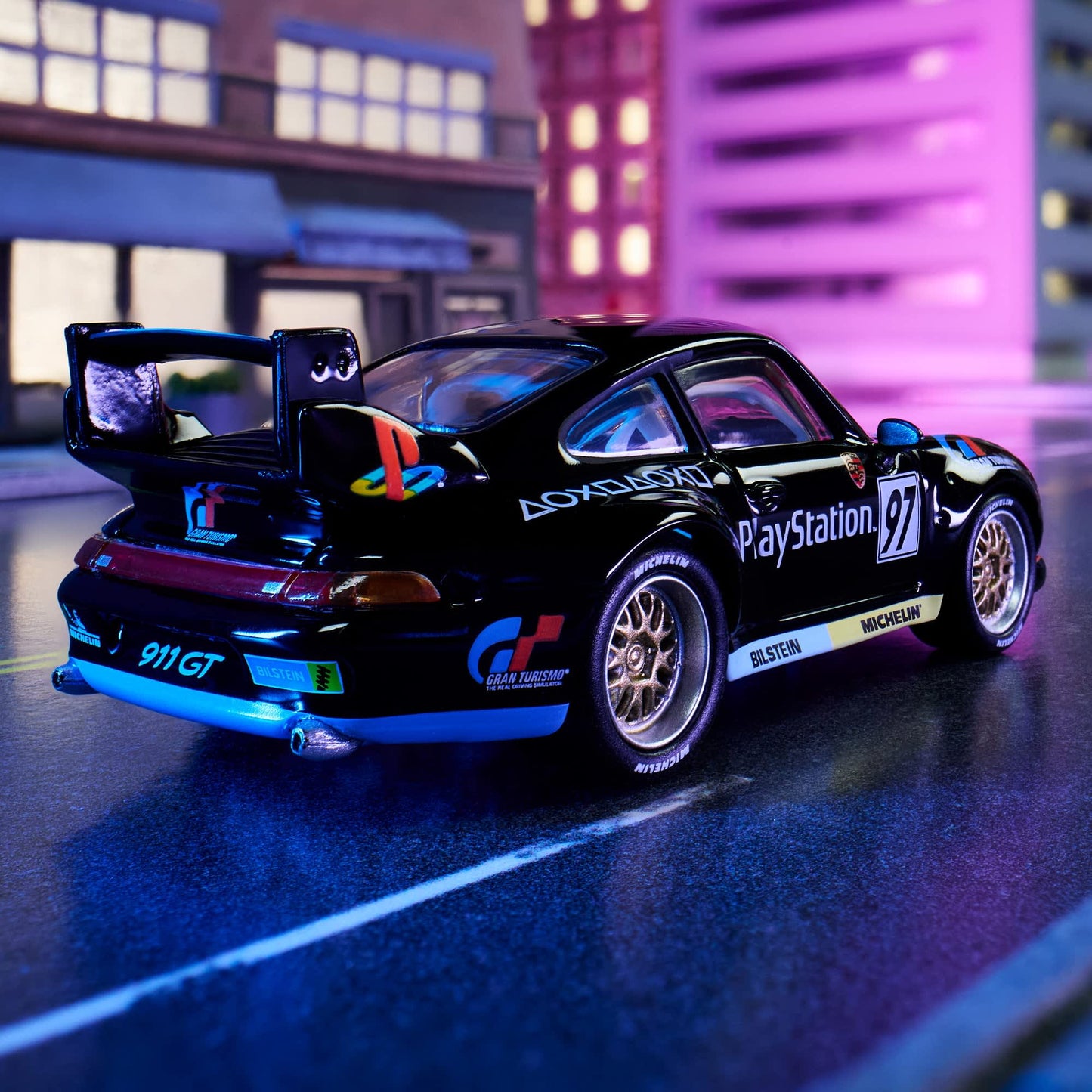 Hot Wheels Porsche 911 GT2 EVO 993 PlayStation 2026 Elite 64 1/64 Diecast