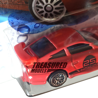 Hot Wheels Porsche 911 GT3 Cup Red-Black 2025 Color Shifters 1/64 Die Cast