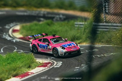 Tarmac Works Porsche 911 GT3 Cup (992) Porsche Mobil 1 Supercup 2024 Harry King 1/64 Diecast