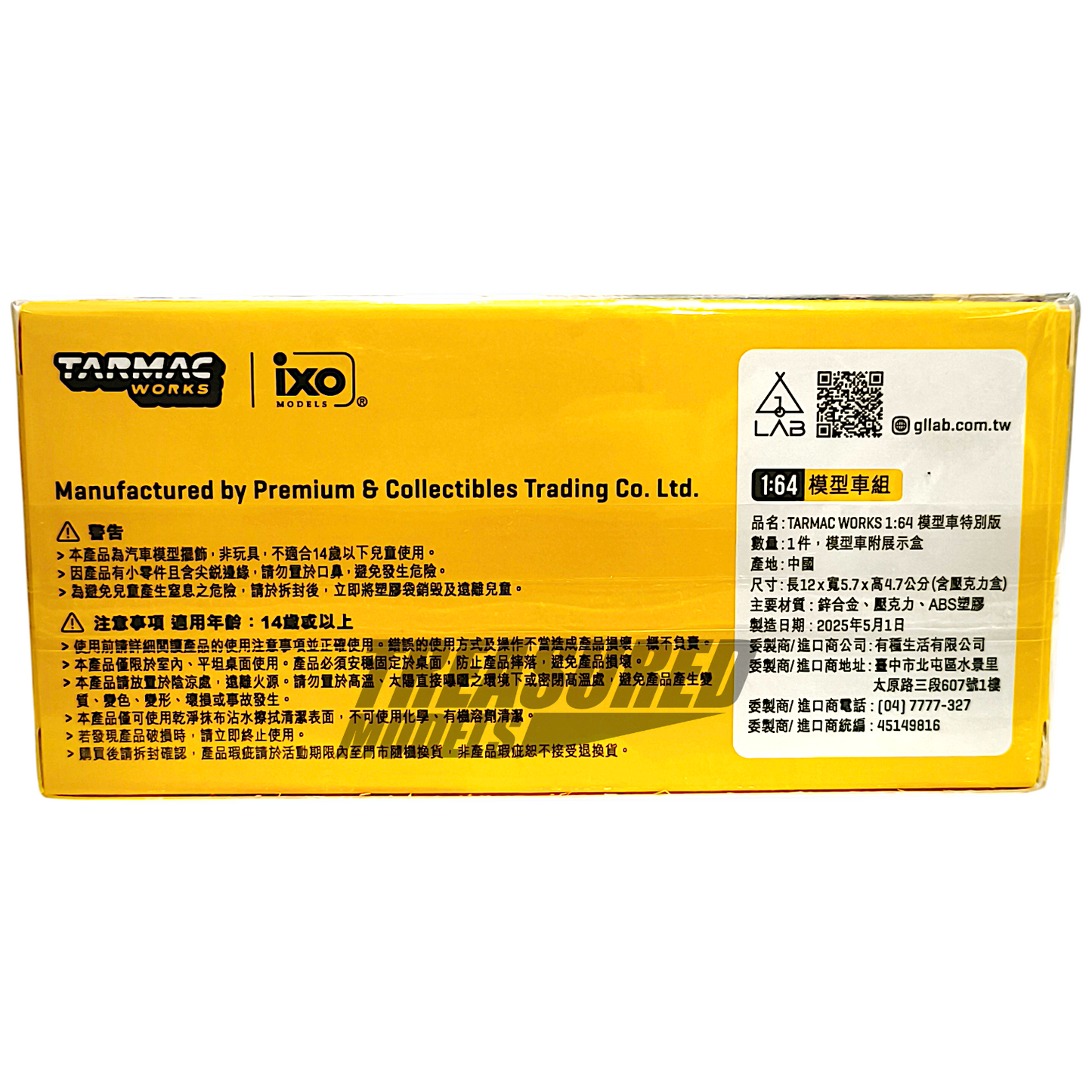 Tarmac Works Porsche 911 GT3 R 24h of Le Mans 2024 Winner of LMGT3 Taiwan 7-Eleven Special Edition T64-084-24LM91 1/64 Diecast