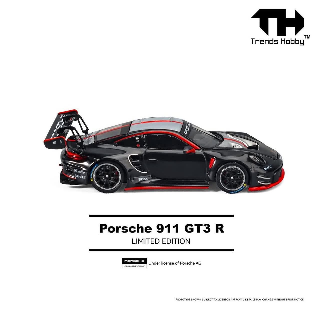 Trends Hobby Porsche 911 GT3 R Black APAxpo 2025