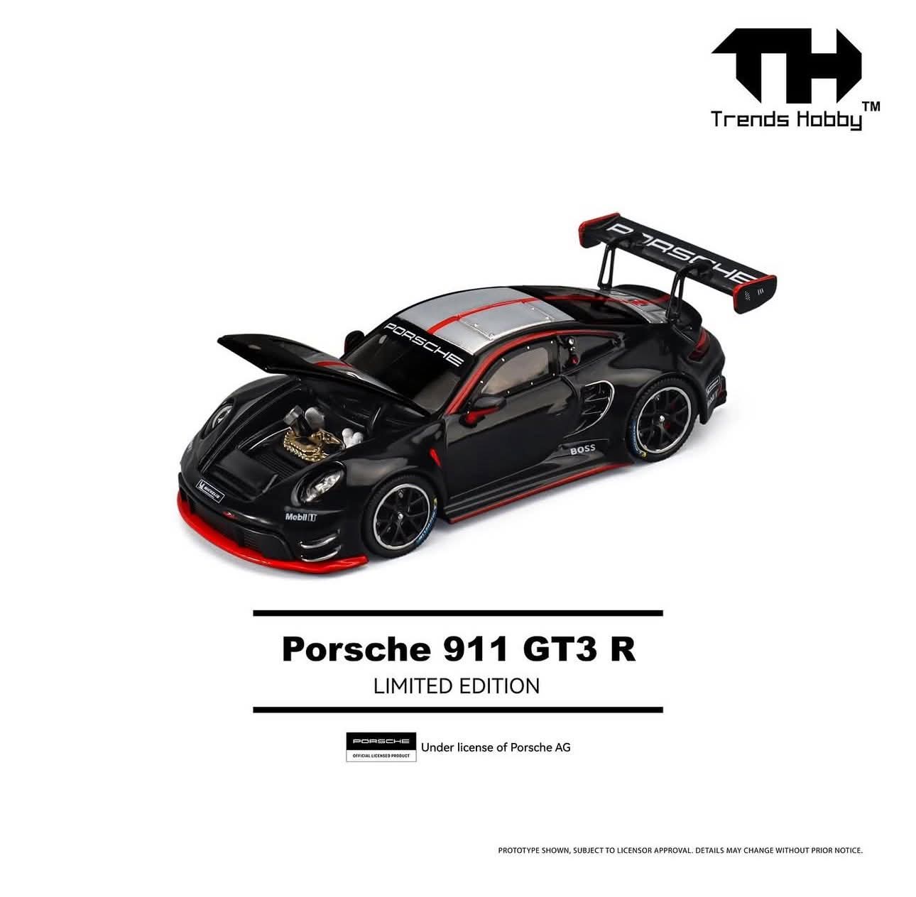 Trends Hobby Porsche 911 GT3 R Black APAxpo 2025