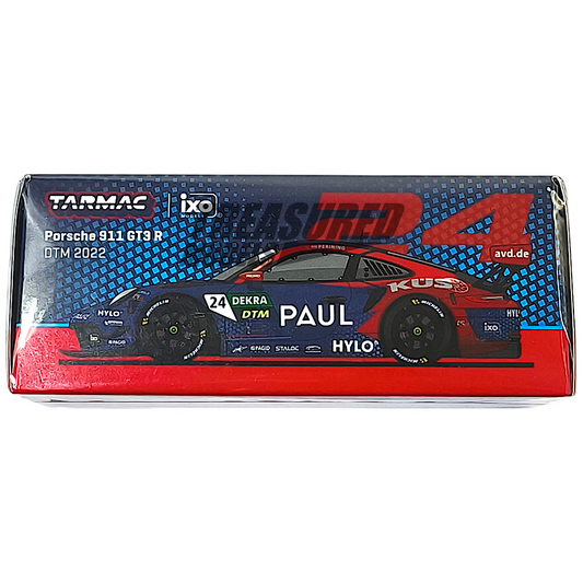 Tarmac Works Porsche 911 GT3 R DTM 2022 Thomas Prelning 7-Eleven Taiwan Store Exclusive 1/64 Diecast