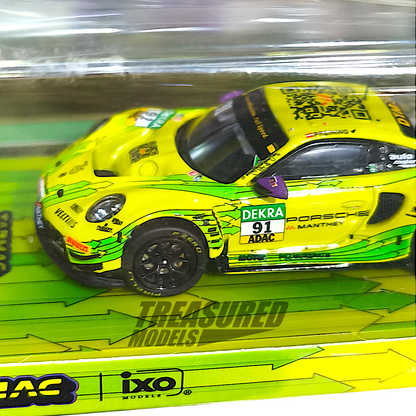 Tarmac Works Porsche 911 GT3 R DTM Champion 2023 Thomas Preining 1/64 Diecast