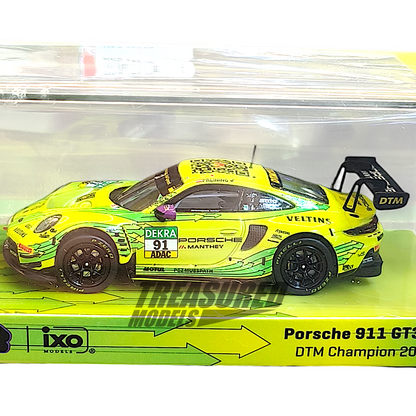 Tarmac Works Porsche 911 GT3 R DTM Champion 2023 Thomas Preining 1/64 Diecast