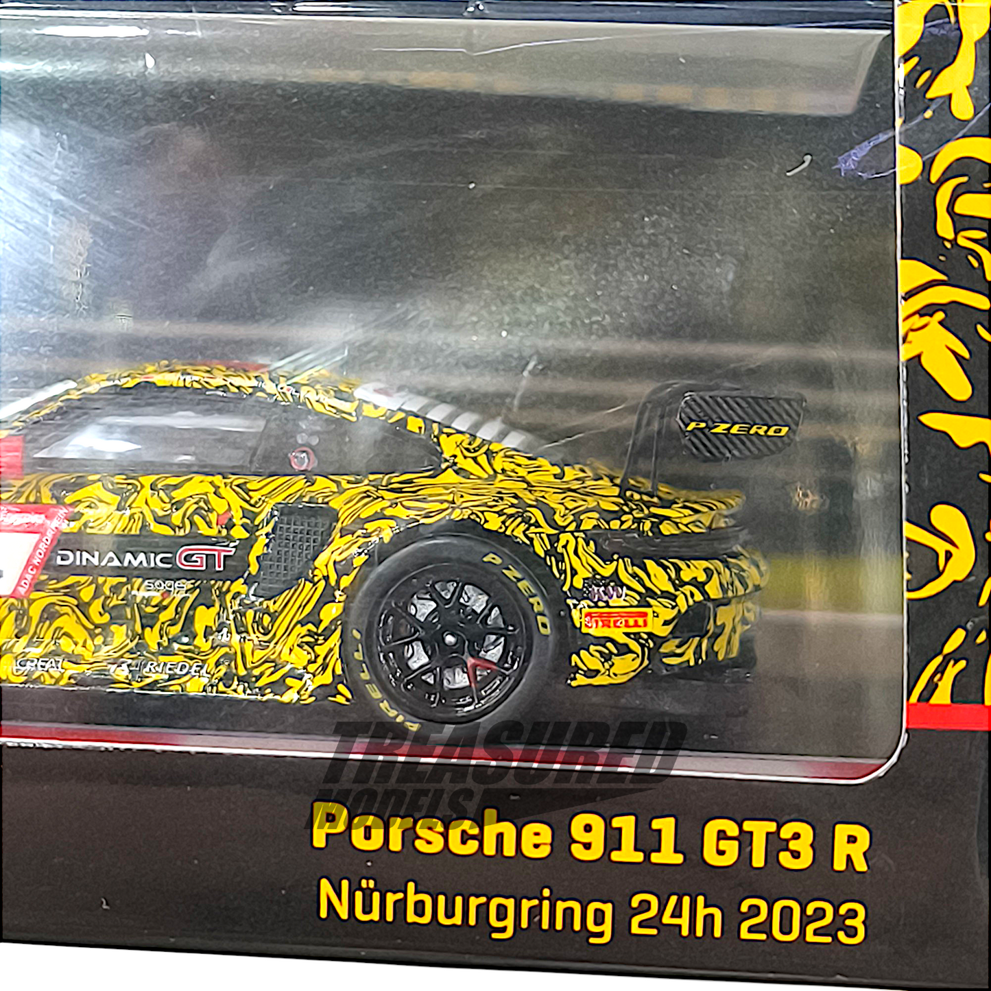 Tarmac Works Porsche 911 GT3 R Nurburgring 24h 2023 1/64 Diecast