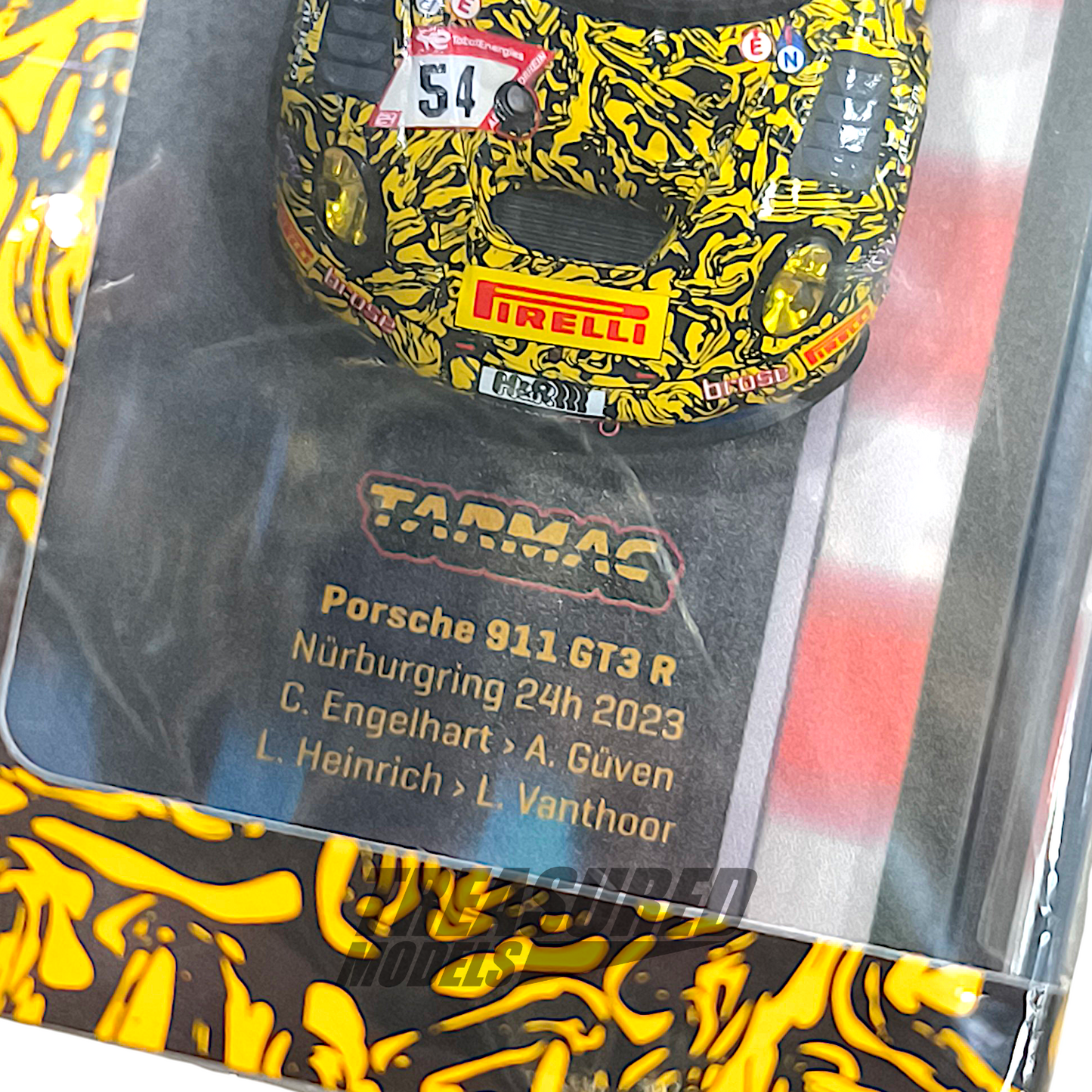Tarmac Works Porsche 911 GT3 R Nurburgring 24h 2023 1/64 Diecast
