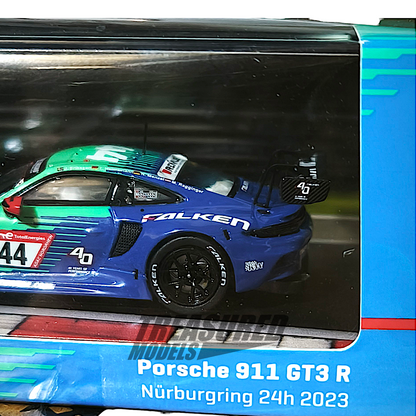 Tarmac Works Porsche 911 GT3 R Nurburgring 24h 2023 T64-084-23NUR44 1/64 Diecast