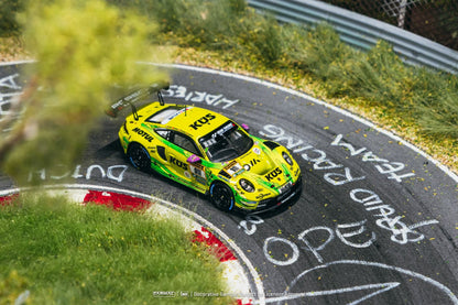 [Pre-Order] Tarmac Works Porsche 911 GT3 R Nürburgring 24h 2024 Laurens Vanthoor - Thomas Preining - Kevin Estre - Ayhancan Güven T64-084-24NUR911  1/64 Diecast