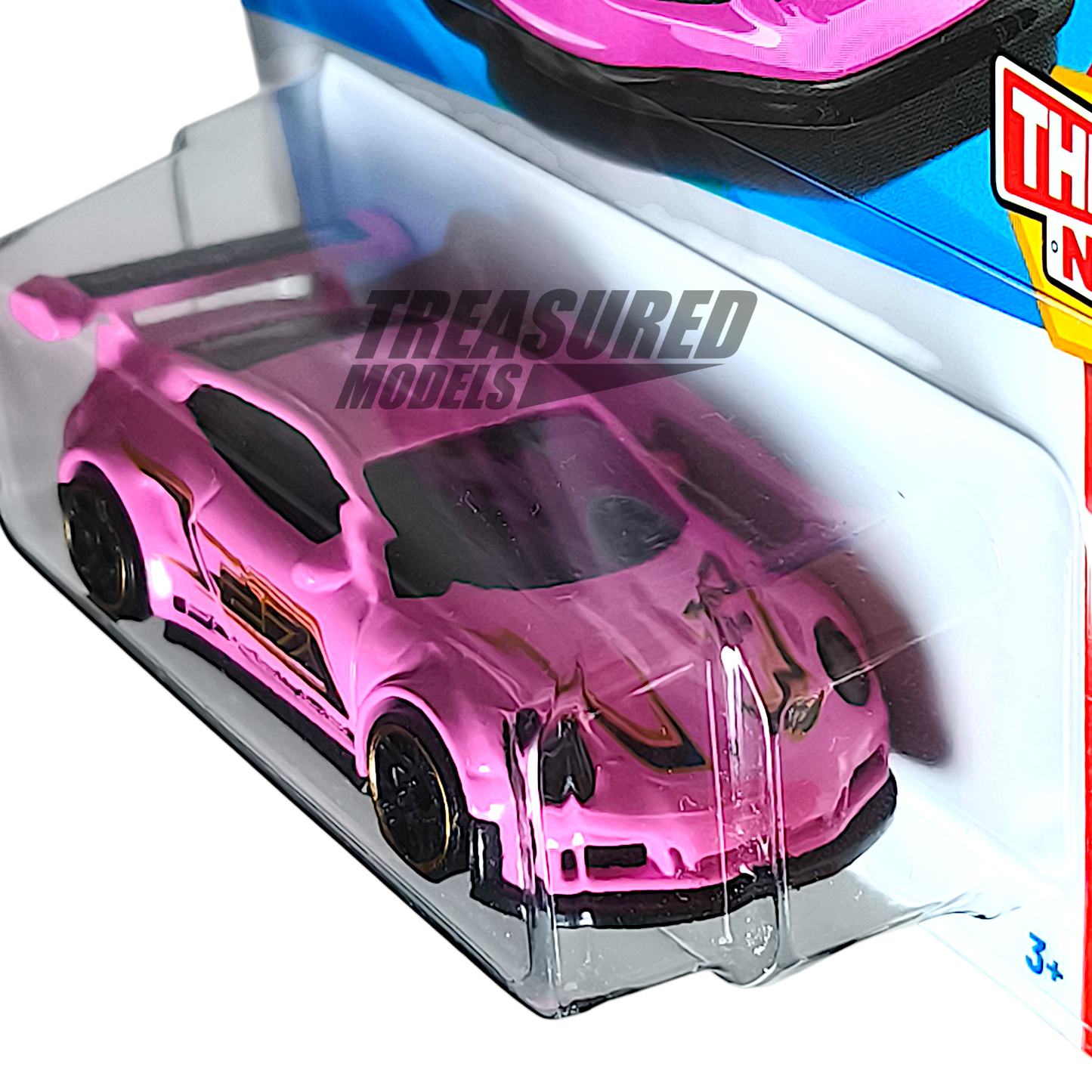 Hot Wheels Porsche 911 GT3 RS 2016 Pink 2025 Main Line Then and Now 1/64 Diecast