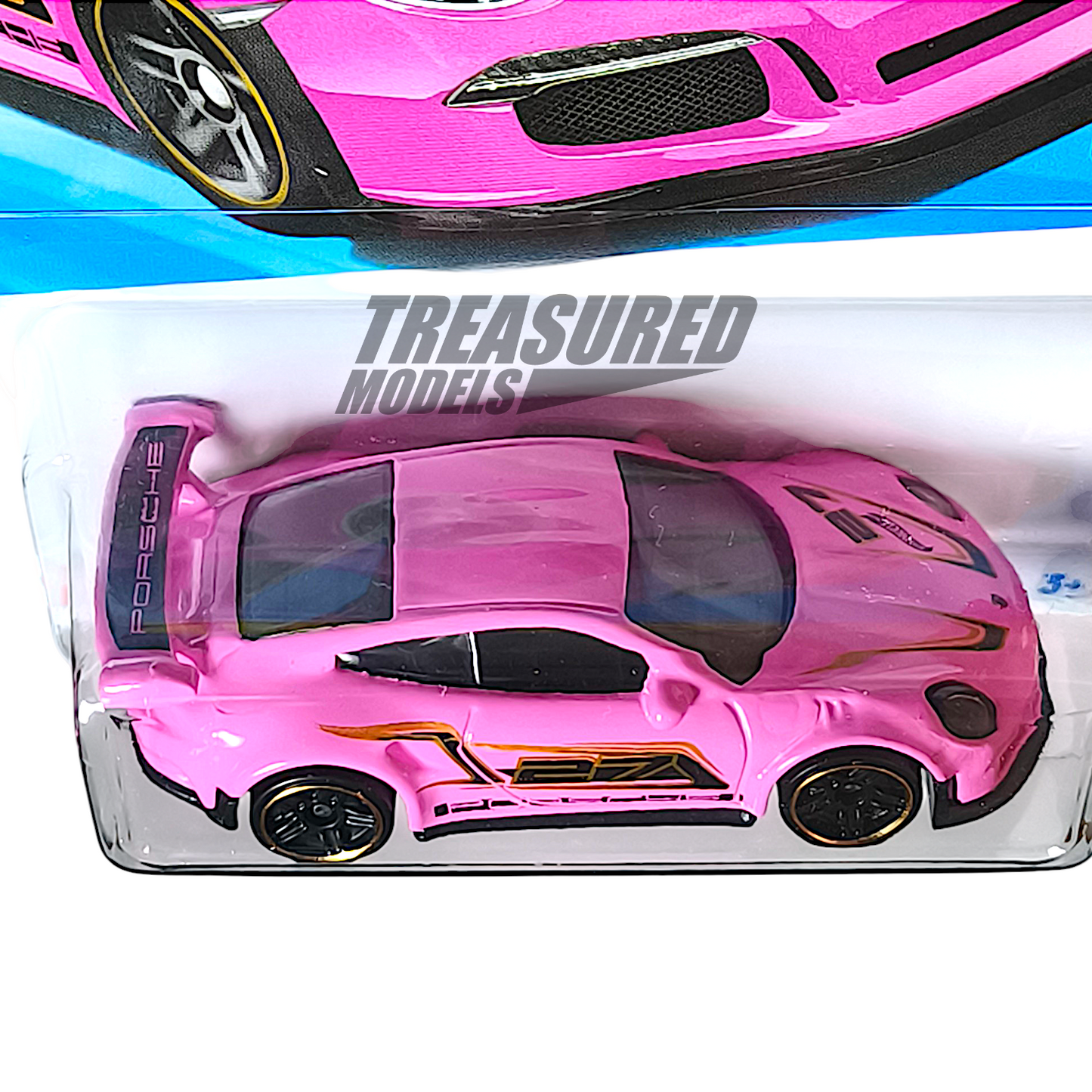 Hot Wheels Porsche 911 GT3 RS 2016 Pink 2025 Main Line Then and Now 1/64 Diecast