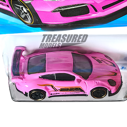Hot Wheels Porsche 911 GT3 RS 2016 Pink 2025 Main Line Then and Now 1/64 Diecast