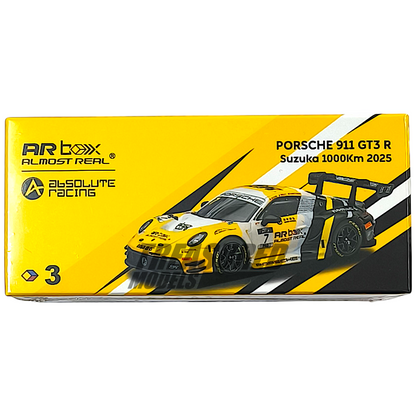 Almost Real Porsche 911 GT3 R Suzuka 1000Km 2025 1/64 Diecast