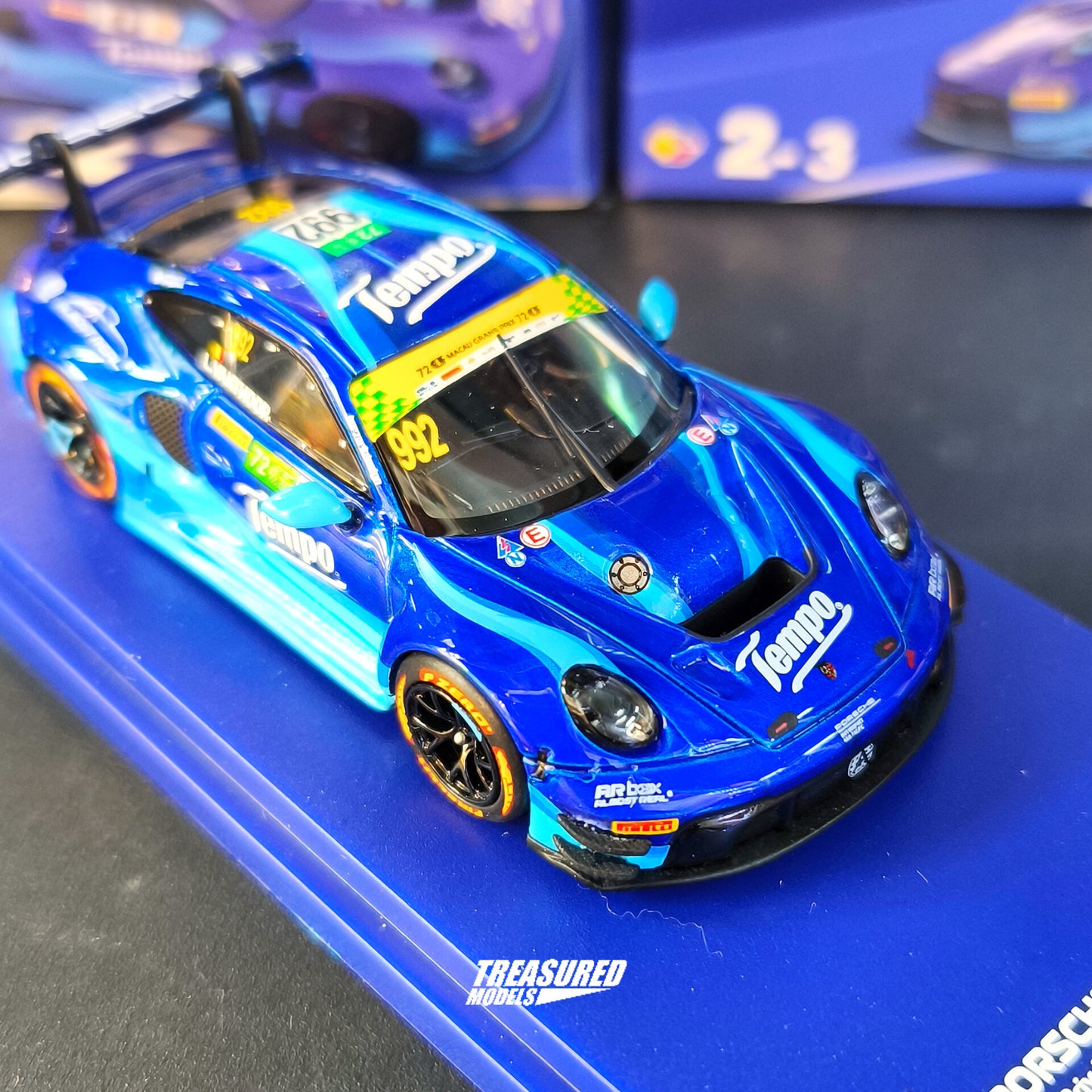 Almost Real Porsche 911 GT3 R Tempo #911 #992 Macau FIA GT World Cup 2025 1/64 Diecast