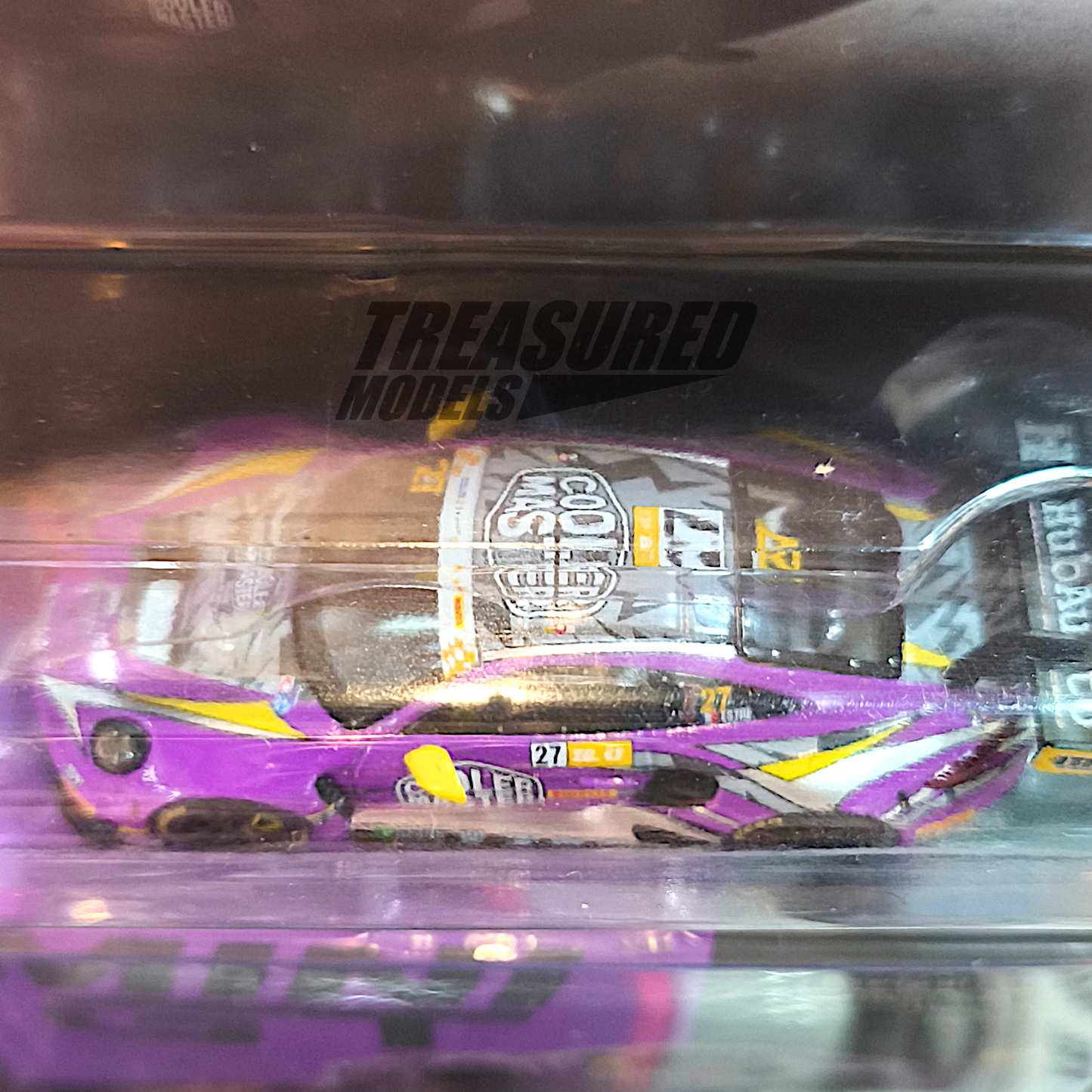 Mini GT Porsche 911 GT3 R #27 HubAuto Racing 2023 FIA GT World Cup 70th Macau Grand Prix Blister Packaging MGT00793 1/64 Diecast