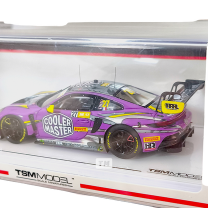 TSM Models Porsche 911 GT3 R #27 HubAuto Racing 2023 FIA GT World Cup 70th Macau Grand Prix TSM430780 1/43 Diecast