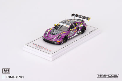 TSM Models Porsche 911 GT3 R #27 HubAuto Racing 2023 FIA GT World Cup 70th Macau Grand Prix TSM430780 1/43 Diecast