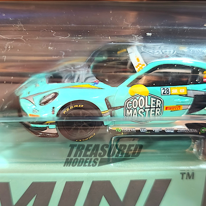 Mini GT Porsche 911 GT3 R #28 HubAuto Racing 2023 FIA GT World Cup 70th Macau Grand Prix Blister Packaging MGT00804 1/64 Diecast