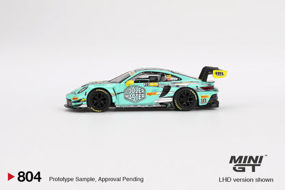 Mini GT Porsche 911 GT3 R #28 HubAuto Racing 2023 FIA GT World Cup 70th Macau Grand Prix MGT00804 1/64 Die Cast