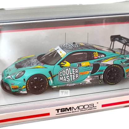 TSM Models Porsche 911 GT3 R #28 HubAuto Racing 2023 FIA GT World Cup 70th Macau Grand Prix TSM430781 1/43 Diecast