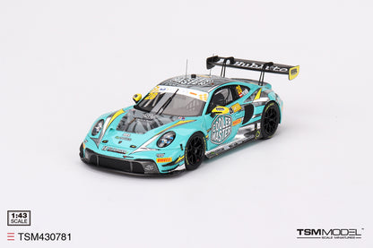 TSM Models Porsche 911 GT3 R #28 HubAuto Racing 2023 FIA GT World Cup 70th Macau Grand Prix TSM430781 1/43 Diecast