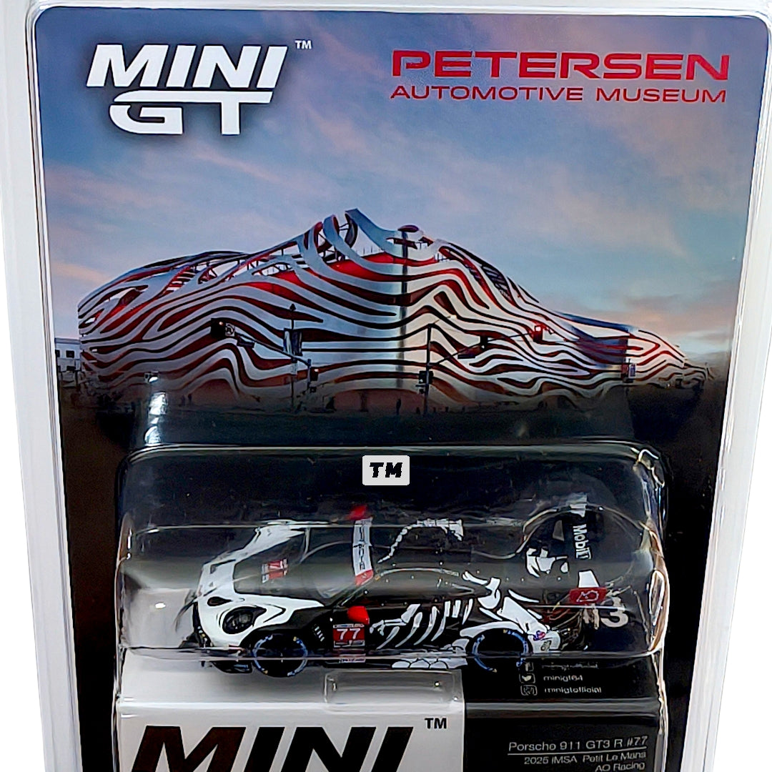 Mini GT Porsche 911 GT3 R #77 AO Racing 2025 IMSA Petit Le Mans