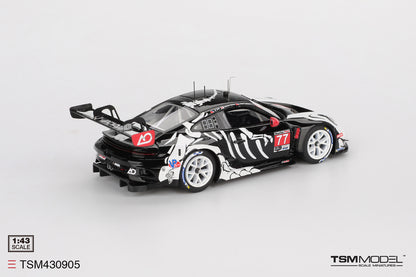 TSM Models Porsche 911 GT3 R Skeleton Rexy #77 AO Racing 2025 IMSA Petit Le Mans TSM430905 1/43 Diecast