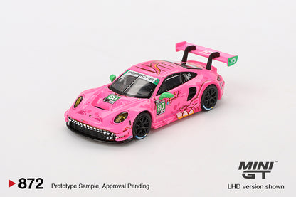 Mini GT Porsche 911 GT3 R #80 AO Racing 2023 IMSA Virginia Roxy (Blister Packaging) MGT00872 1/64 Die Cast