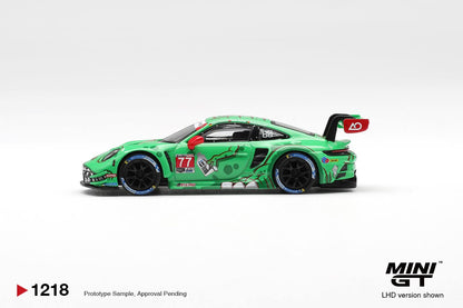 [Pre-Order] Mini GT Porsche 911 GT3 R (992) #77 AO Racing 2025 IMSA Sebring 12 Hrs Class Winner MGT01218 1/64 Diecast