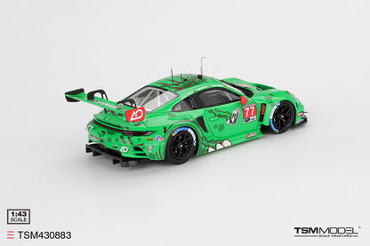 TSM Model Porsche 911 GT3 R (992) Rexy #77 AO Racing 2025 IMSA Sebring 12 Hrs Class Winner TSM430883 1/43 Diecast