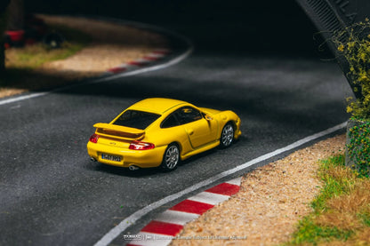 Tarmac Works Porsche 911 GT3 Type 996 Yellow T64G-069-YL 1/64 Diecast