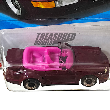 Hot Wheels Porsche 911 Turbo Cabriolet Amethyst Metallic 2025 Main Line Then and Now 1/64 Diecast