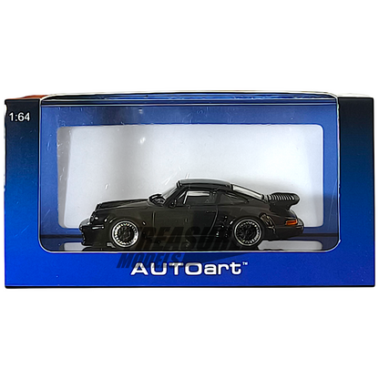 AutoArt Porsche 911 (930) Turbo Wangan MidNight BlackBird Comic #1 Version 1/64 Diecast