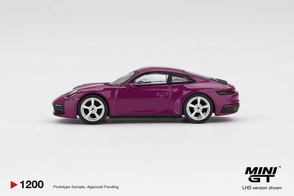 [Pre-Order] Mini GT Porsche 911 (992.1) Rubystone Red Set MGTS0021 1/64 Diecast