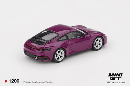 [Pre-Order] Mini GT Porsche 911 (992.1) Rubystone Red Set MGTS0021 1/64 Diecast